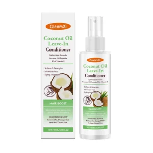 GleamXi Coconut Oil Leave-In Conditioner Hair Spray Moisturizing & Frizz Control