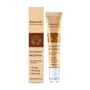 GleamXi Hair Nutrition Roller Serum for Scalp Care with Ginger & Ginseng