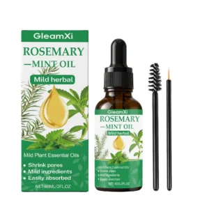 GleamXi Rosemary Mint Scalp Oil for Hair Growth & Nail Care, 60ml